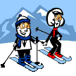 mountain skiers